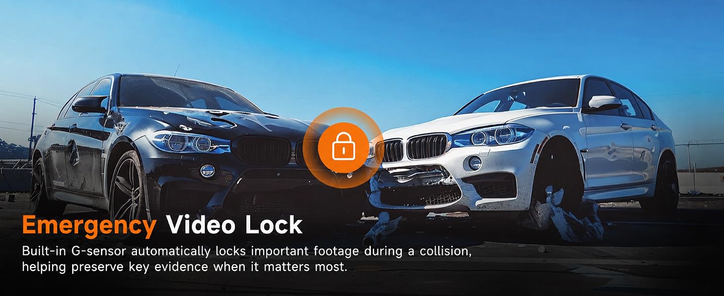 Emergency Lock dash cam