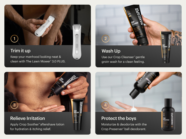 manscaped lawn mower groin bodyhair trimmer shaver