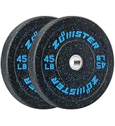 Bumper Weight Plate Olympic Plate Hi-Temp Bumper Weight Plate with Steel Insert Strength Training...