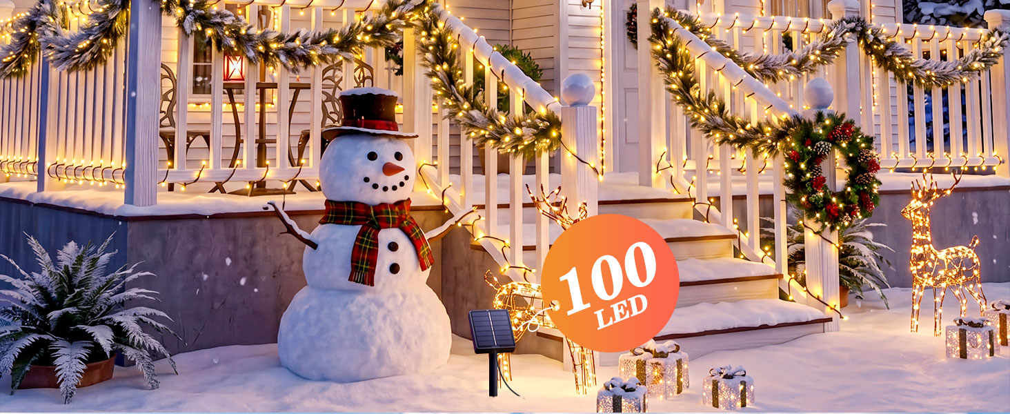 Solar String Lights Outdoor