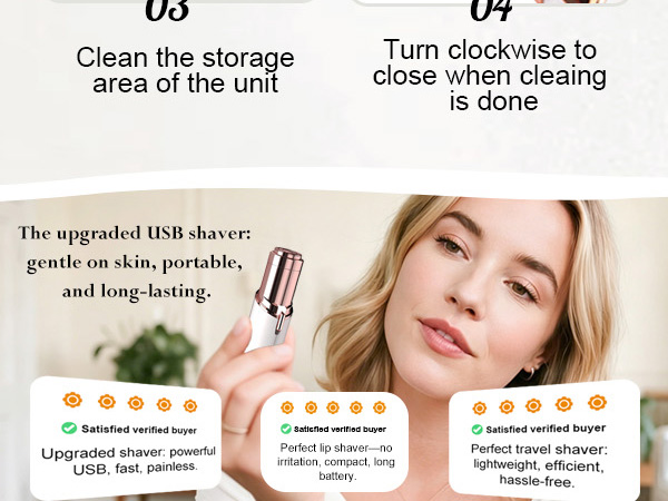 womens facial hair remover