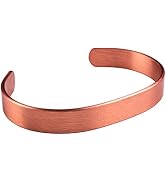 Apex Copper Bracelet, Solid Band