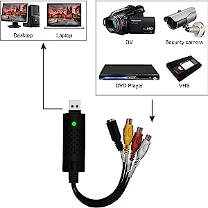 USB 2.0 VHS to Digital Converter