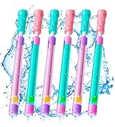 Water Guns for Kids, 6 Pack Water Squirter Shooters, Water Blasters Bulk for Kids Ages 4-12 Squir...