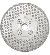 Electroplated Diamond Cutting Grinding Disc,BRSCHNITT 4-1/2 Inch 115mm for Granite Marble Single ...