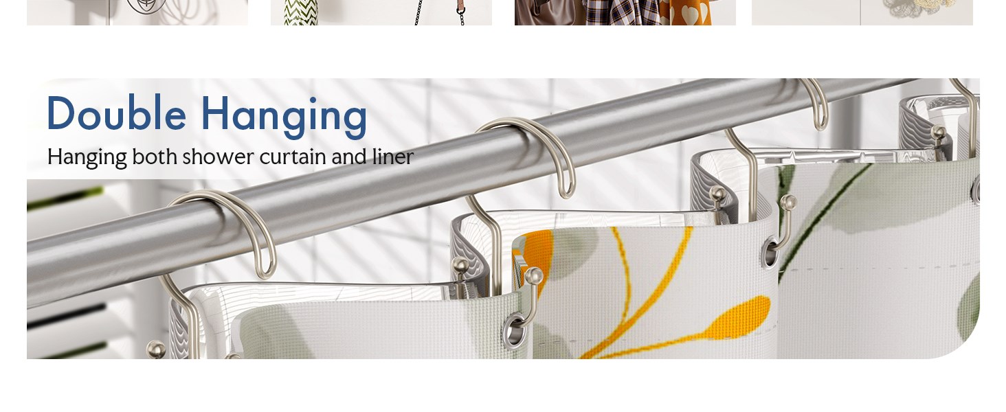 Metal Shower Hooks