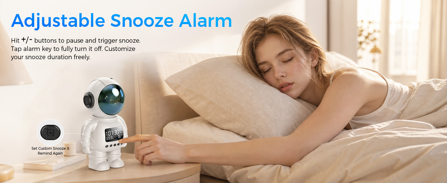 Adjustable Snooze Alarm