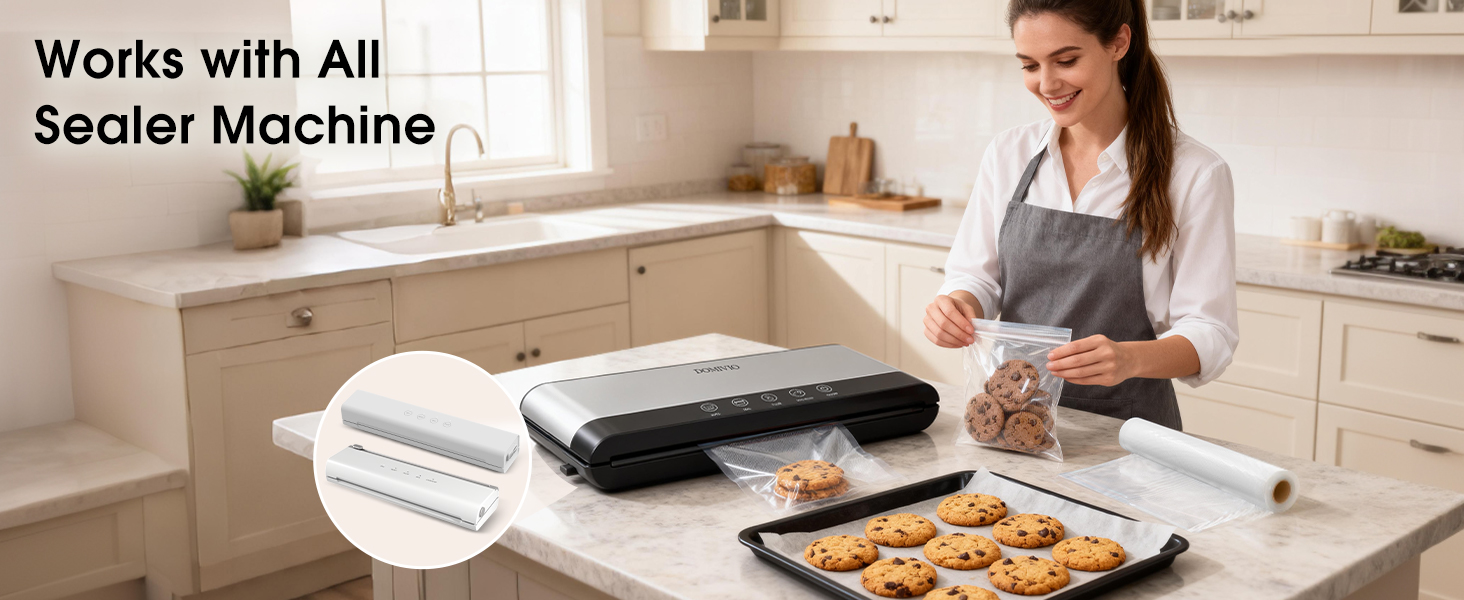 Wide Compatibility with Vacuum Sealer Machines