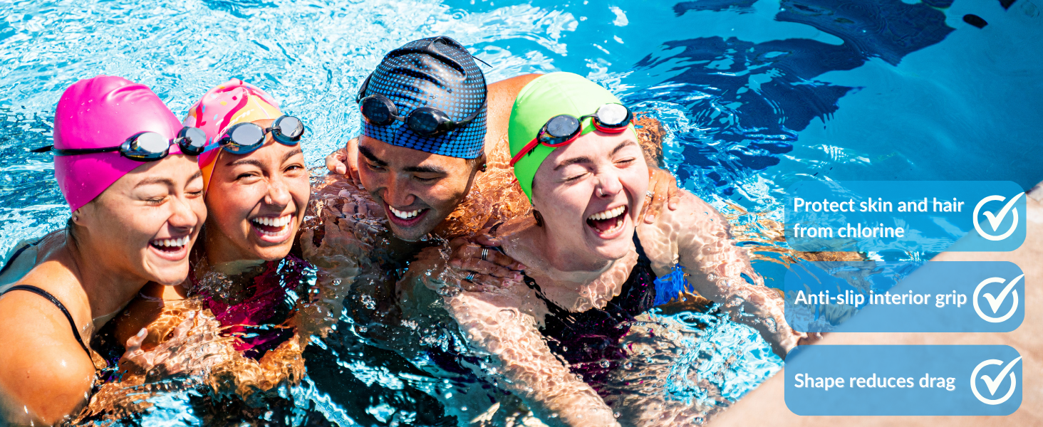 Sporti Swim cap silicone
