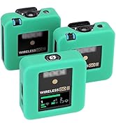 YOUSHARES Silicone Case Compatible with RODE Wireless Go 2 Accessories RODE Wireless go II MIC Si...