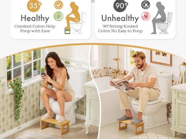 toilet stool squat adult