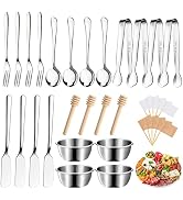 Mlurcu Cheese Butter Spreader Knives Set Charcuterie Board Accessories Stainless Steel Spreader K...