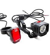 NiteRider EPro 1000 + Emax+ 150 E-Bike Light Combo – 1000 Lumen Front & 150 Lumen Rear Hardwired ...
