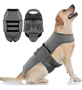 PUMYPOREITY Dog Diaper with Suspender, Escape-Proof Anti-Harassment Garment for Heat Cycle, Incon...