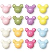 16 pcs - Cute Mouse Magnets for Fridge, Whiteboard, Locker Compact Colorful Powerful Decorative M...