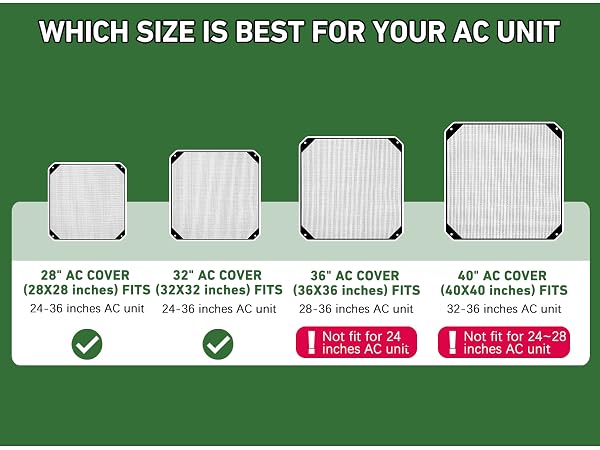 please measure your ac unit
