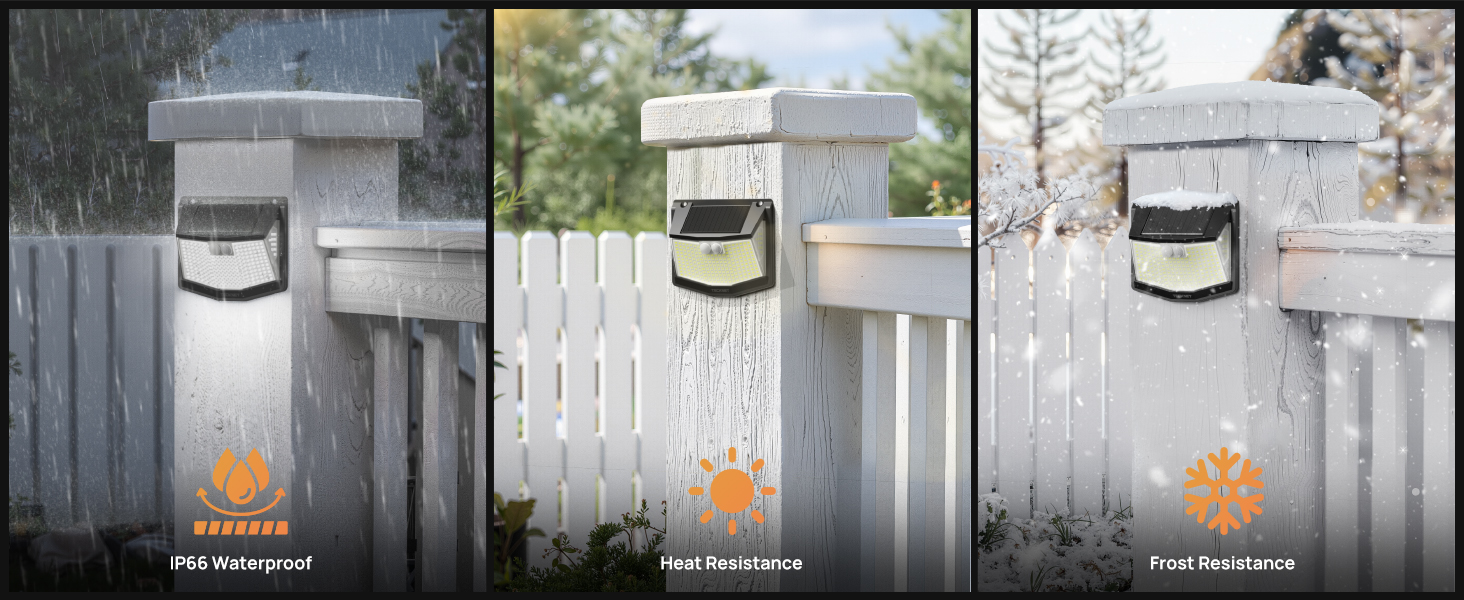 solar lights outdoor waterproof