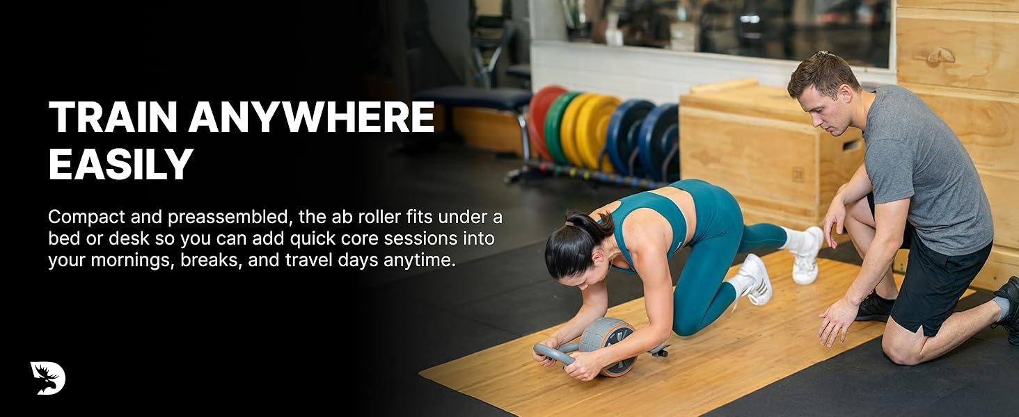ab roller with elbow support