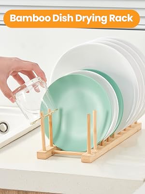 plate rack organizer for cabinet