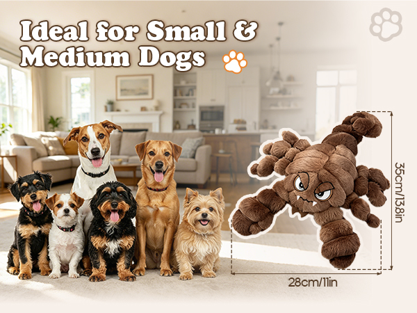 Squeaky Interactive Toys for Small Medium Dogs
