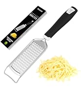 Handheld Cheese Grater & Cheese Shredder – Stainless Steel, Rust-Proof, Non-Slip Handle, Durable ...