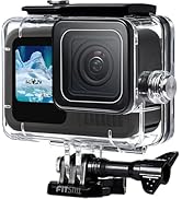 FitStill 196FT/60M Waterproof Case for Go Pro Hero 13/Hero12 Black/Hero11 Black/Hero10 Black/Hero...