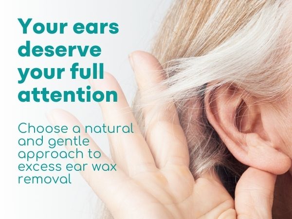 close up of an ear