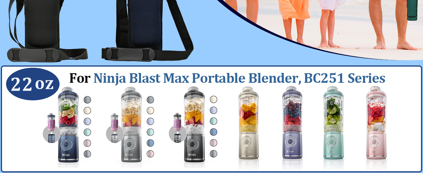 Storage Sleeve for Ninja BC251 Blast Portable Blender