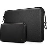 FINPAC Hard Laptop Sleeve with Accessory Pouch Compatible with 13 inch MacBook Air M4 2025 M3 202...