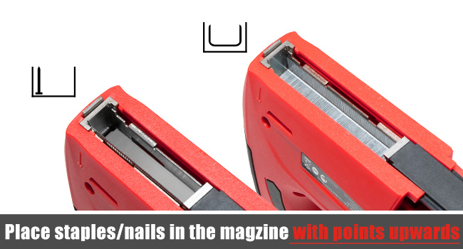 cordless staple gun