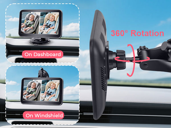 baby monitor car
