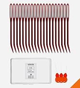 Yarn Blunt Steel Knitting Needles in Storage Box