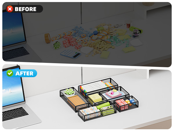 drawer organizer bins
