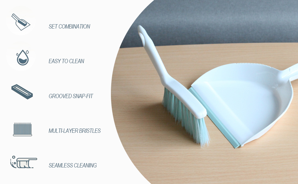 broom and dustpan