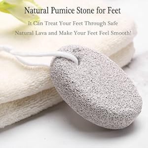 2PCS Natural Pumice Stone for Feet
