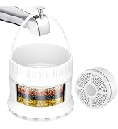 JDO Bath Filter for Tub Faucet - 3000 Gallon Bathtub Water Filter, Hard Water Softener to Remove ...