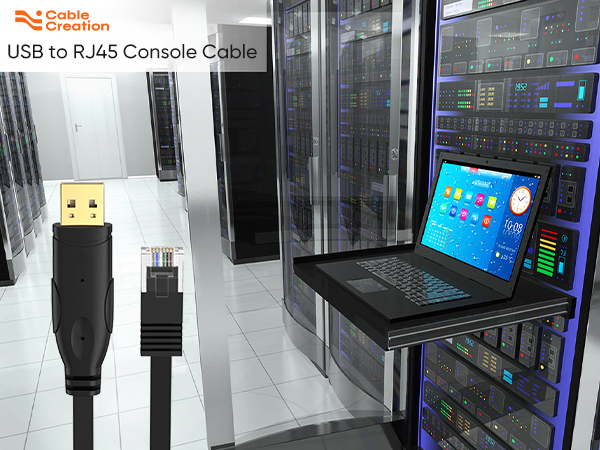 console cable usb to rj45