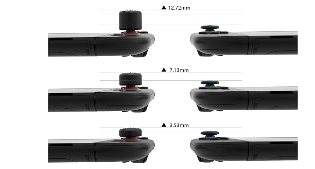 QUANTUM Pro Ergonomic Thumbstick Grips for Nintendo Switch 2