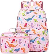 CAMTOP Kids Backpack with Lunch Box for Girls Boys Lightweight Waterproof Preschool Kindergarten ...