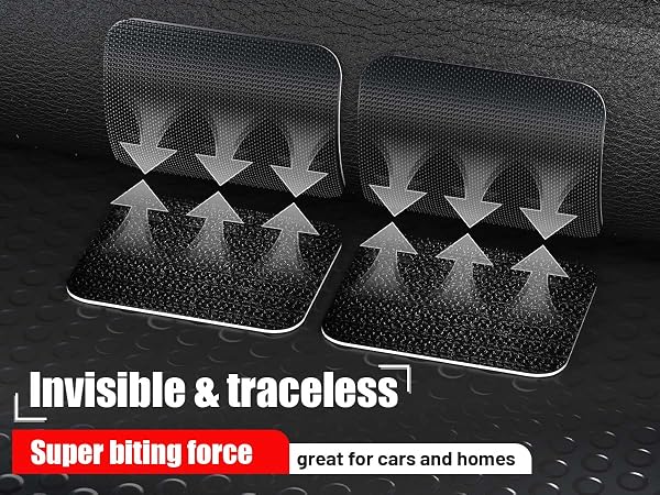Invisible & traceless Super biting force, great for cars and homes