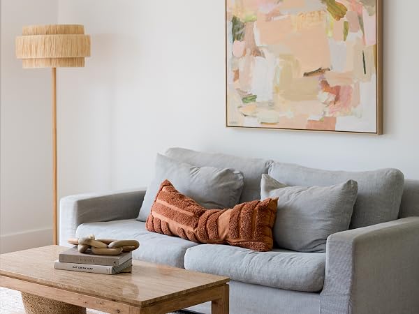 Peakoly acacia wood chain as coffee table decor