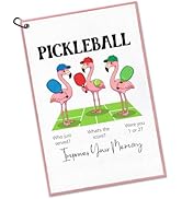 Gkodw Pickleball Towel with Clip, Funny Golf Bag Accessories for Men, Golfing Accessories for Wom...