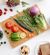 Homaxy Bamboo Cutting Boards for Kitchen