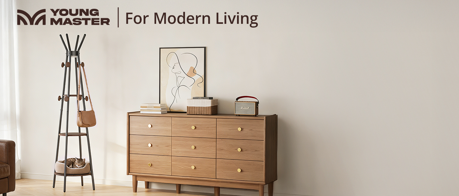 Free-Standing Coat Rack