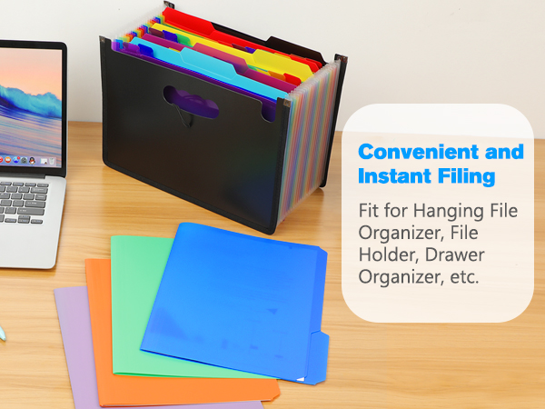 Plastic File Folders Colored Folders