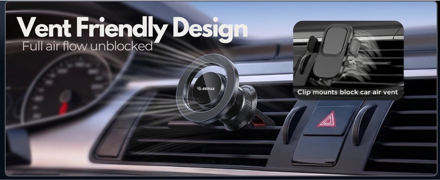 air vent car phone holder