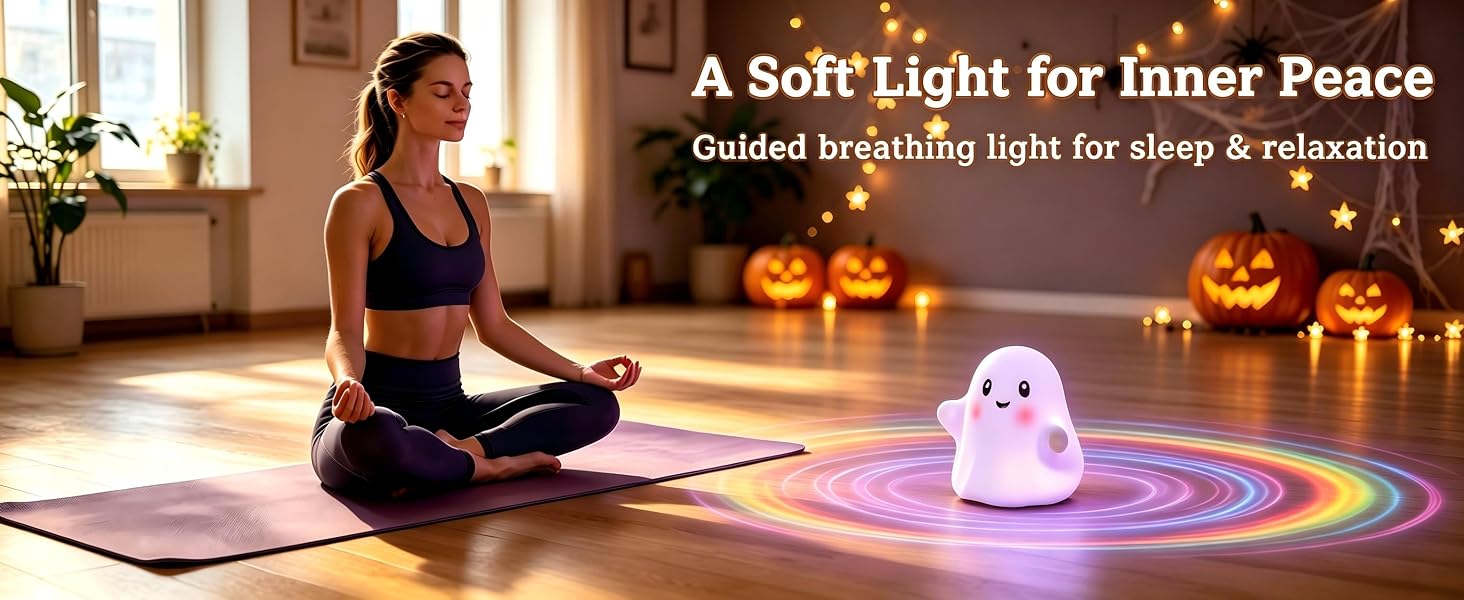 meditation light,breathing light,sleep aid light