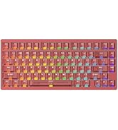 IROK MG75PRO 81 Keys Wired Magnetic Switch Mechanical Keyboard, Hall Effect, 8KHZ/ARGB/CNC Alumin...