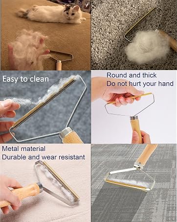 Comb root rake lint scraper removal clean roller brush rug best fluffer fur dust animal removers