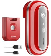 Canslab RETRO Electric Can Opener, Auto-Stop One-Touch Operation, USB Rechargeable with LED Batte...